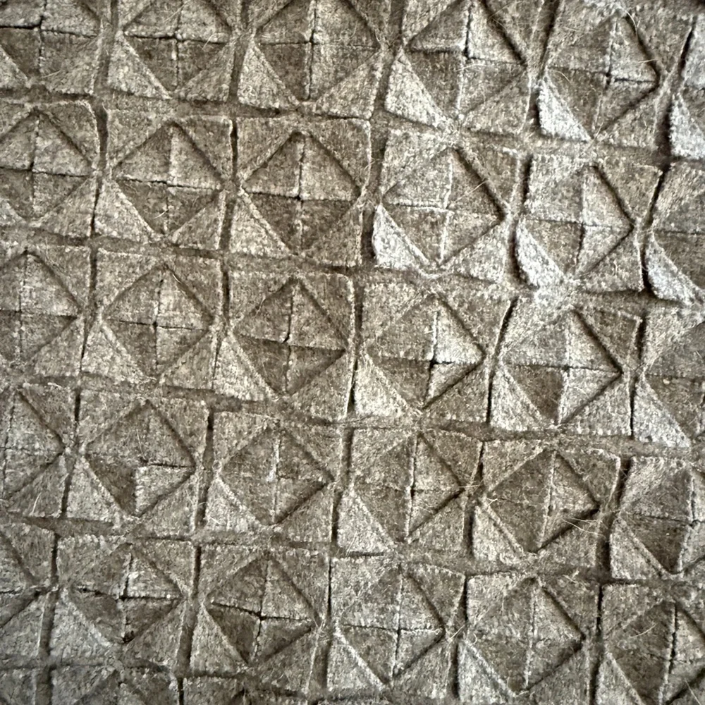 West Elm Gray Textured Cushion Cover